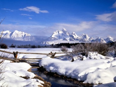 GrandTetonsinWinterWyoming